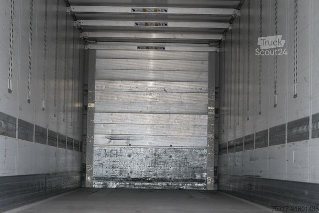 Box semitrailer SCHMITZ CARGOBULL SKO 24/ LBW 2000 kg / DS / ZURRLEISTE / 12642 XL