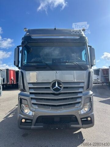 Billenő teherautó MERCEDES-BENZ ACTROS 2551 L 6X2 LENK-LIFTACHSE, HIAB-LIFT 2019, E6, RETARDER, CB-FUNK