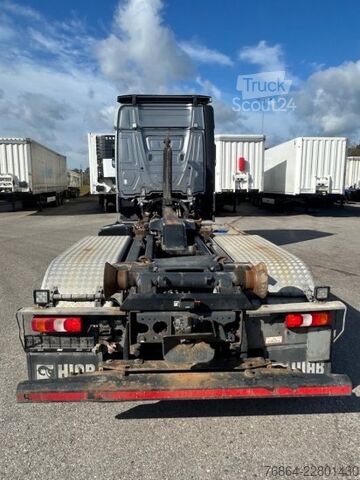 Billenő teherautó MERCEDES-BENZ ACTROS 2551 L 6X2 LENK-LIFTACHSE, HIAB-LIFT 2019, E6, RETARDER, CB-FUNK