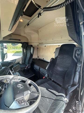 Billenő teherautó MERCEDES-BENZ ACTROS 2551 L 6X2 LENK-LIFTACHSE, HIAB-LIFT 2019, E6, RETARDER, CB-FUNK