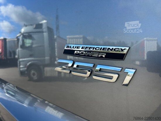 Billenő teherautó MERCEDES-BENZ ACTROS 2551 L 6X2 LENK-LIFTACHSE, HIAB-LIFT 2019, E6, RETARDER, CB-FUNK