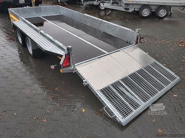 Porte-engins Brian James Trailers General Plant 400x185cm 3500kg Ladeklappe direkt