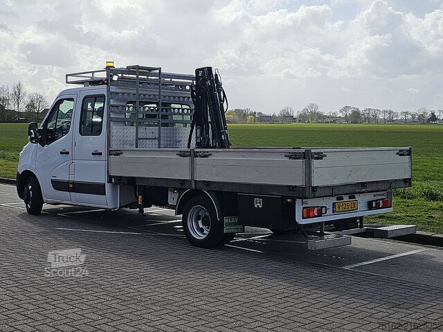 Platform truck with crane OPEL MOVANO 2.3 HIAB023 ac EURO6