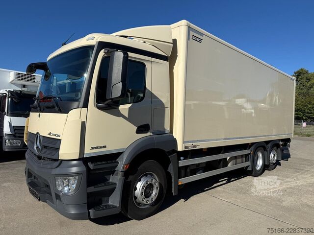Skříňový nákladní automobil MERCEDES-BENZ ACTROS 2536 L Koffer 7,35 m LBW 1,5 T*LENK