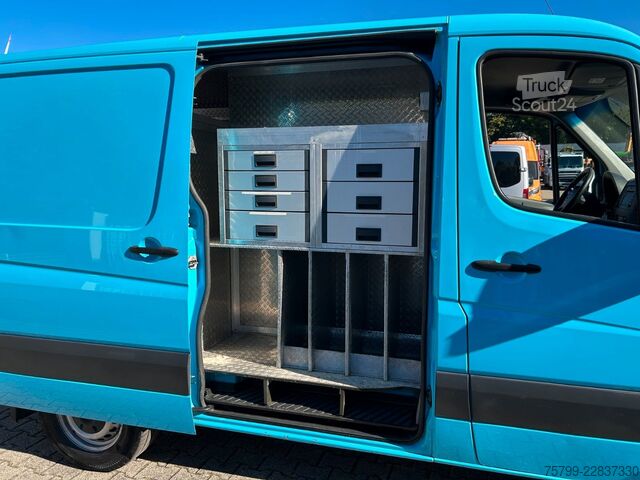 Φορτηγό δεξαμενή κενού MERCEDES-BENZ Sprinter II Kasten CDI+ROM Rohrreinigungsanlage