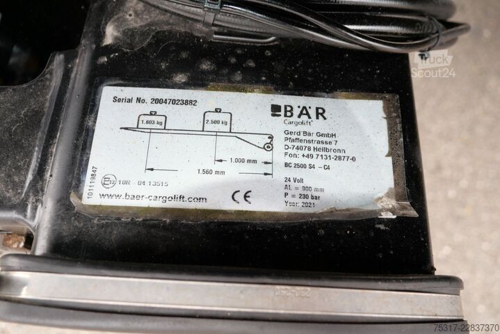 Ημιρυμουλκούμενο κουτί KRONE SZK 18/ LBW 2500 kg / TEXIL STAHLKOFFER / TOP