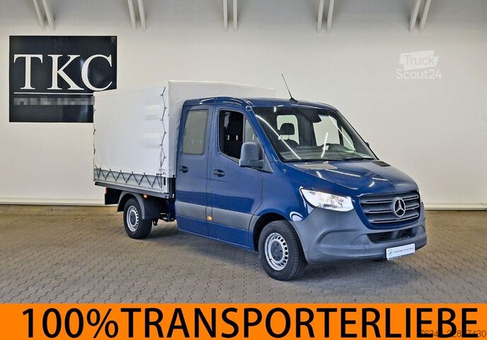 Camion bâché MERCEDES-BENZ Sprinter 314 CDI Doka Pritsche Plane Klima AHK