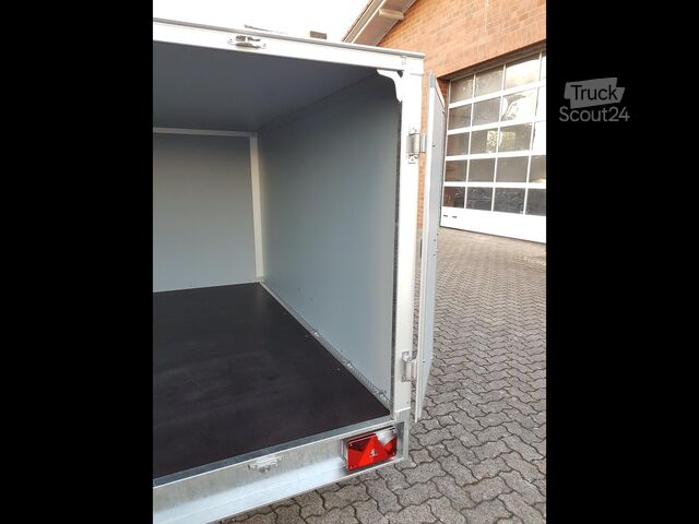 Koffer aanhanger Saris Kofferanhänger GO 256 134 138 1350 1 1,35t Garage