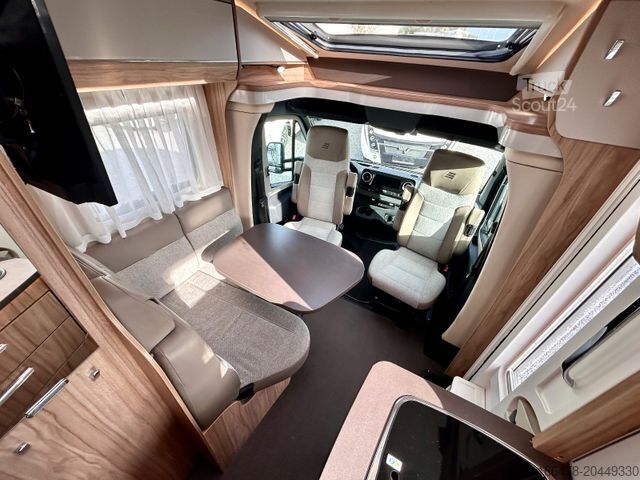 Half-integraal camper HYMER/ERIBA ML-T 580 * Einzelbetten-Automatik-2xKlima *