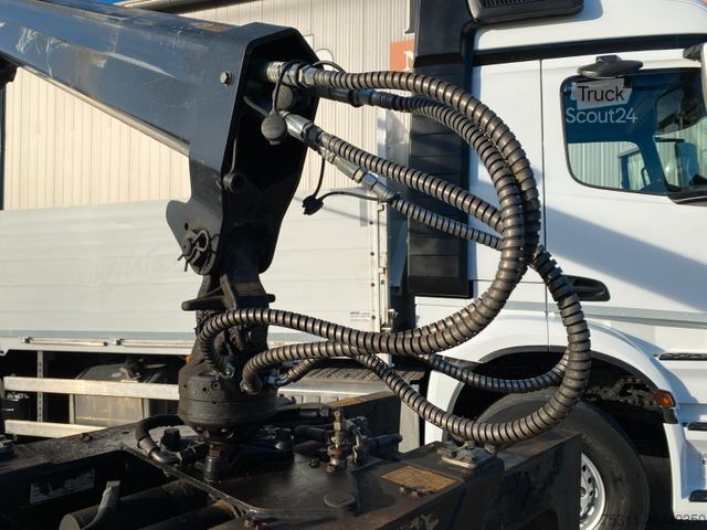 Automobilis ar plakanu platformu MERCEDES-BENZ Arocs 2545 | HIAB 177 K PRO*Retarder*Navi*AHK*AC