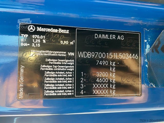 Pritschenwagen MERCEDES-BENZ 818 Atego | 3x Sitze*2x AHK*Klima*Schaltgetriebe