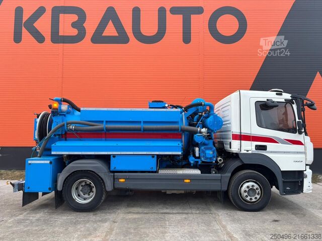 Saugwagen Mercedes-Benz Atego 1323 4x2 J.Hvidtved Larsen tank 4000 l / ...