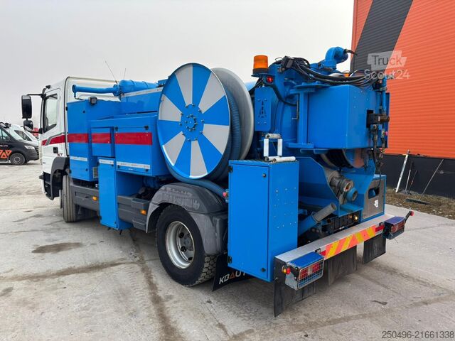 Saugwagen Mercedes-Benz Atego 1323 4x2 J.Hvidtved Larsen tank 4000 l / ...