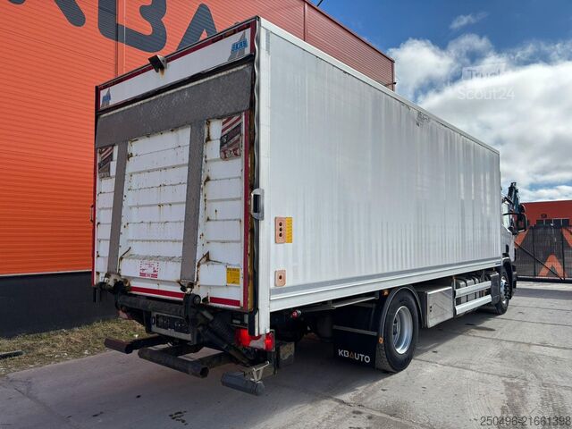 Transport mit Kühl-/Gefriergeräten Scania P 320 4x2 THERMOKING CO2 / BOX L=7379 mm