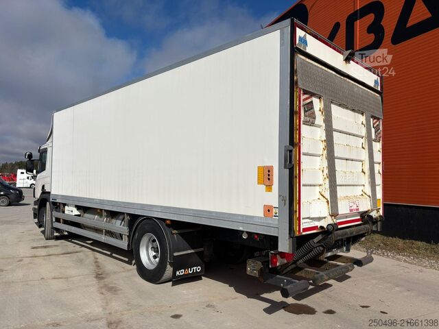 Transport mit Kühl-/Gefriergeräten Scania P 320 4x2 THERMOKING CO2 / BOX L=7379 mm