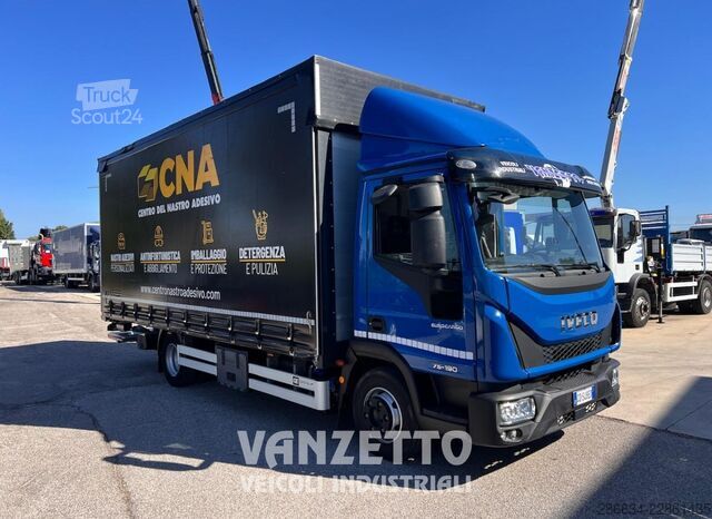 LKW mit Pritsche & Plane Iveco Eurocargo 75