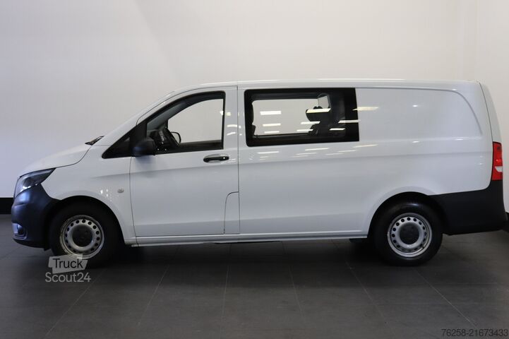 Bestelwagen dubbele cabine Mercedes-Benz Vito 114 CDI Lang Automaat Dubbel Cabine EURO 6...