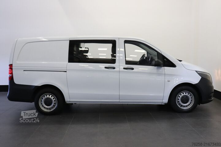 Bestelwagen dubbele cabine Mercedes-Benz Vito 114 CDI Lang Automaat Dubbel Cabine EURO 6...