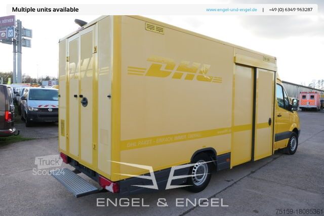 Dostavno vozilo s kesonom mercedes-benz SPRINTER 310 CDI MAXI EURO-5 KOFFER REGALE KAMERA DURCHGANG