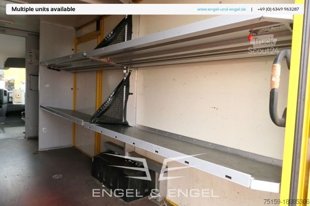 Furgoneta caja mercedes-benz SPRINTER 310 CDI MAXI EURO-5 KOFFER REGALE KAMERA DURCHGANG COC