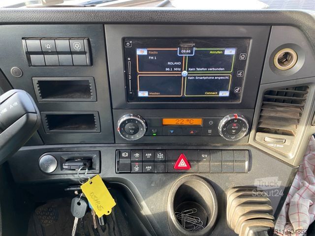 Three-sided tipper truck MERCEDES-BENZ 3348 6x6 Arocs | MEILLER*Bordmatic*Blatt*AHK*AC