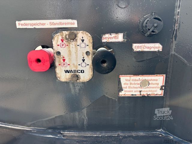 Damperli yarı römork LANGENDORF 26m³ Alu*Heizung*Plane*Luft/Lift*BPW*Trommel*TOP