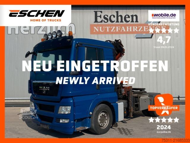 Standard SZM MAN TGX 18.400 Kran Atlas 165.2 E-A4*FUNK*12,30Meter