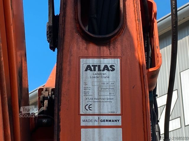 Standard SZM MAN TGX 18.400 Kran Atlas 165.2 E-A4*FUNK*12,30Meter