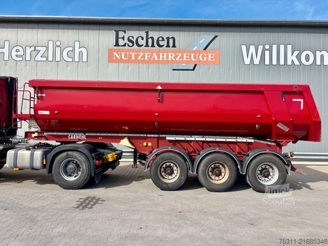 Savivartis puspriekabė CARNEHL CHKS/HH 25m³ Stahl | Luft-Lift*Schüttung*Plane