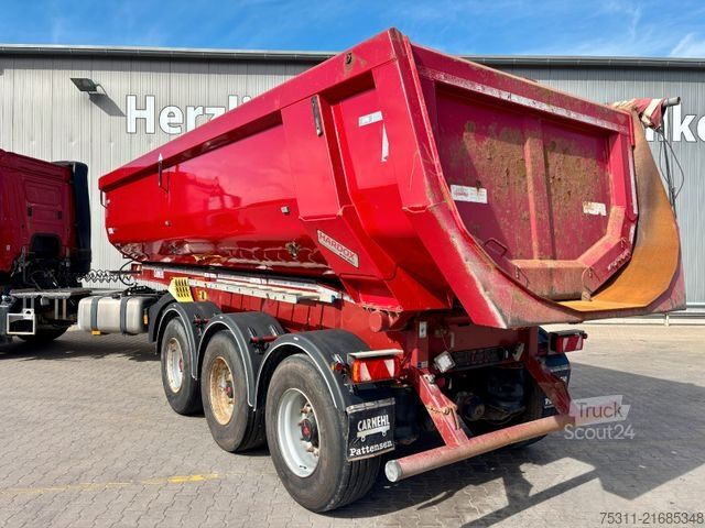 Savivartis puspriekabė CARNEHL CHKS/HH 25m³ Stahl | Luft-Lift*Schüttung*Plane