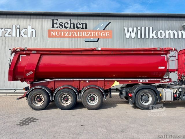 Savivartis puspriekabė CARNEHL CHKS/HH 25m³ Stahl | Luft-Lift*Schüttung*Plane