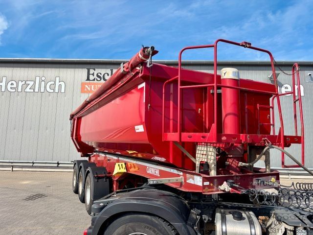 Savivartis puspriekabė CARNEHL CHKS/HH 25m³ Stahl | Luft-Lift*Schüttung*Plane