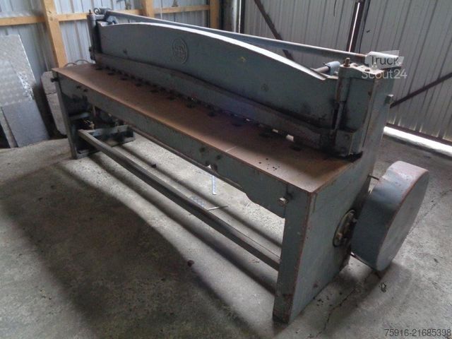 інше  Blechtafelschere elektrisch Arbeitsbreite 2000cm