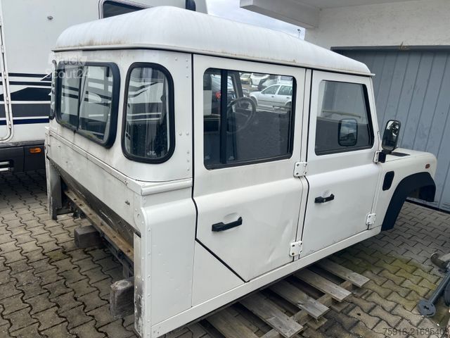 Pikapas LAND ROVER Defender DOKA, Pritsche, 4x4, 1. HD, AHK 3500 KG