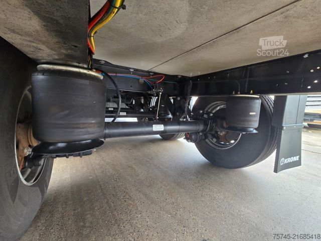 Kofferauflieger KRONE SD * NEUWERTIG * ROLLTOR *  DOPPELSTOCK  *