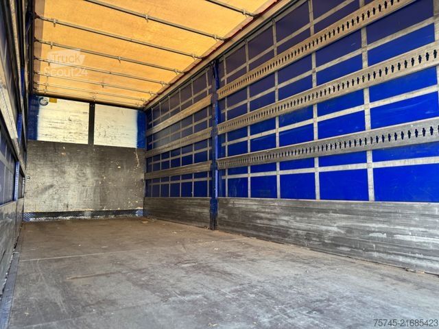 Camion plateau avec bâche MAN TGX 18.360 *  * RETARDER * AHK * 1. HAND *