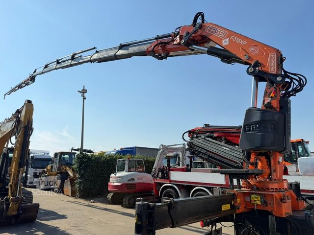 Plataforma de carga MAN TGX 26.440 6x2 LL + CRANE 24.8m! FASSI F315 (6x...
