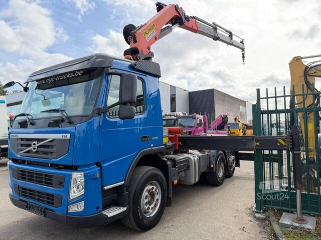 Standard-SZM Volvo FM 450 6x2 TRR + CRANE PALFINGER PK26002 (3x) +...