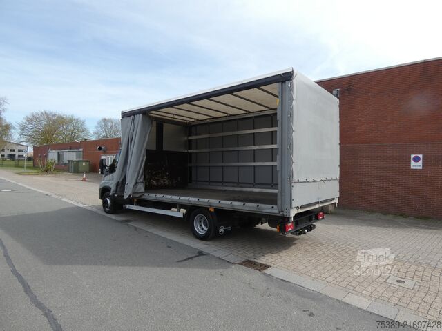 Pick-up furgonas Iveco Daily  70 C18 Schiebeplane Automatik Luftfederung