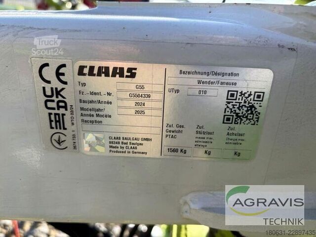 Šienapjovės technologija Claas VOLTO 1100