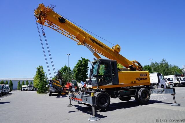 всъдеходен кран Sennebogen 630 rough terrain crane / 2000 MTH / 30m