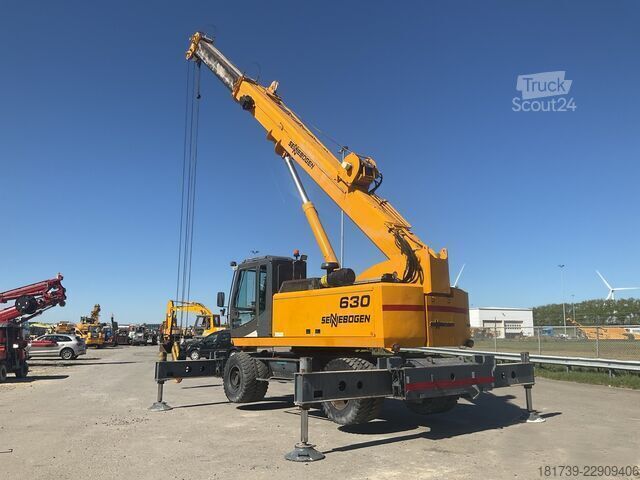 Arazide hareket edebilen vinç Sennebogen 630 rough terrain crane / 2000 MTH / 30m