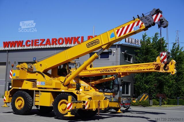 Düzensiz arazi için vinç Locatelli Gril 830 C rough terrain crane/ 1700 MTH