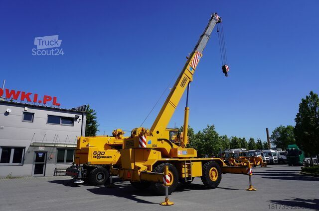 Düzensiz arazi için vinç Locatelli Gril 830 C rough terrain crane/ 1700 MTH