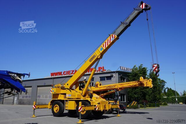 Düzensiz arazi için vinç Locatelli Gril 830 C rough terrain crane/ 1700 MTH