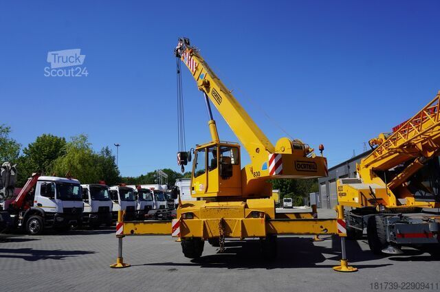Düzensiz arazi için vinç Locatelli Gril 830 C rough terrain crane/ 1700 MTH