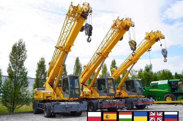 Arazi tipi vinç - 4 adet Sennebogen 630 rough terrain crane / 30 m / 30 t