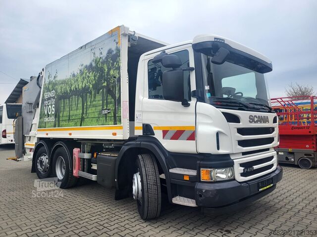 çöp kamyonu SCANIA P 410