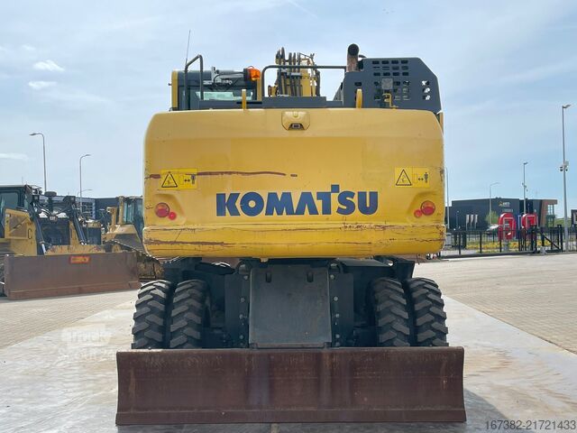 Excavadora de ruedas Komatsu PW180-11