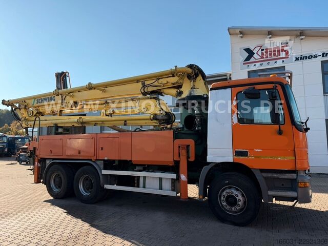 Бетоновоз с помпа MERCEDES-BENZ Actros 6X4 Schwing S34X